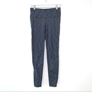 Athleta Revelation Tight in Heathered black/gray size small